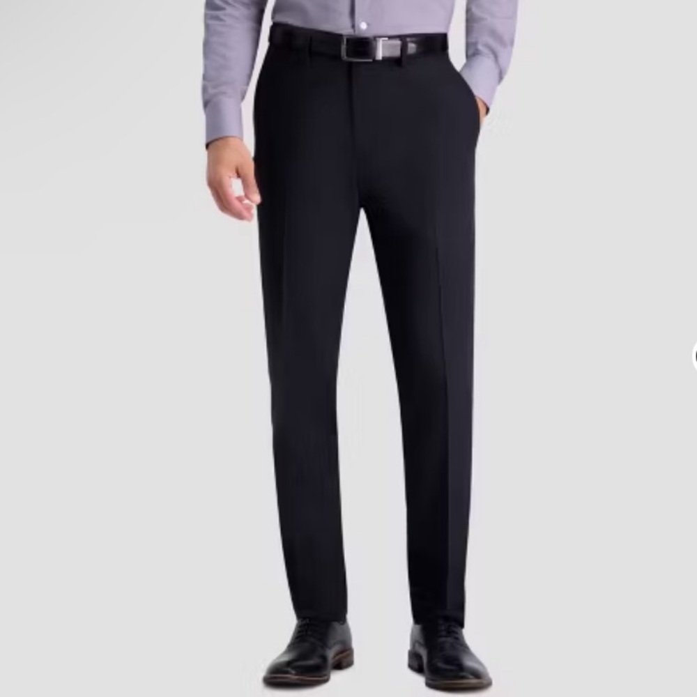 Haggar H26 Men’s Flex Series Ultra Slim Performance Suit Pants